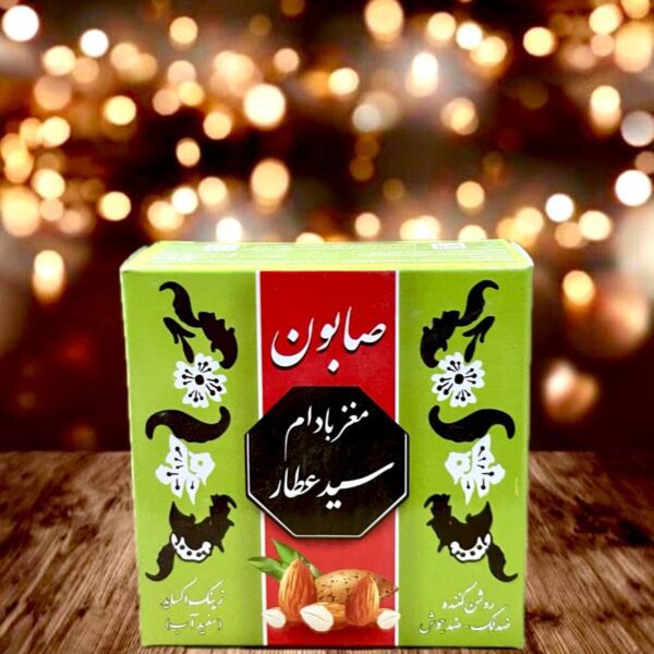 صابون سفیدآب مغز بادام سید عطار