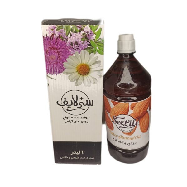 روغن بادام تلخ لیتری سی لایف