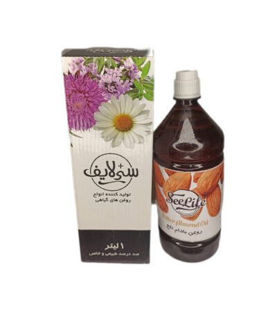 روغن بادام تلخ لیتری سی لایف