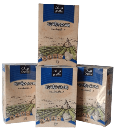 جوانه جو بسته بندی