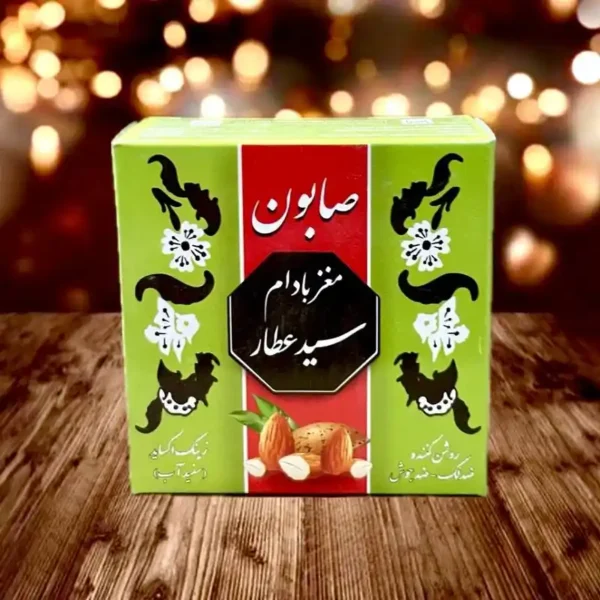 صابون سفیدآب مغز بادام سید عطار