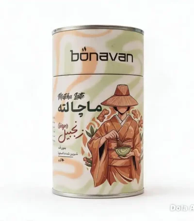 ماچا لته با طعم زنجبیل 50 گرمی بناوان